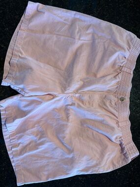 Fit By DXL Men’s Cotton Blend Elastic Waist Shorts - Light Pink
